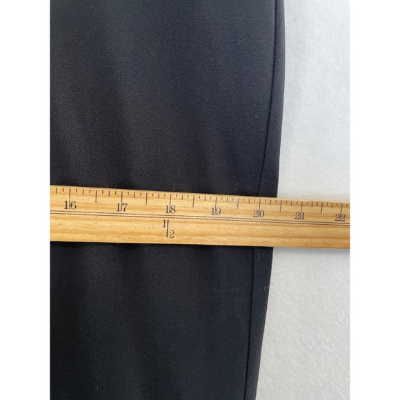 Bisou Bisou Black Women Pants Zippers Ankle Accents Career Casual Size 14 Black - Picture 8 of 10